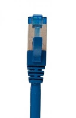 12088301 - Premium Patchkabel Cat6A 500MHz 0,25m blau S/FTP UL approbiert, Testprotokoll