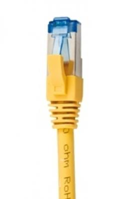 12088440 - Premium Patchkabel Cat6A 500MHz 5m gelb S/FTP UL approbiert, Testprotokoll