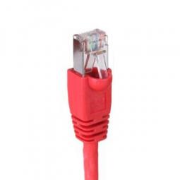 13888210 - Patchkabel Cat6 doppelt geschirmt (S/FTP) 1m rot halogenfrei